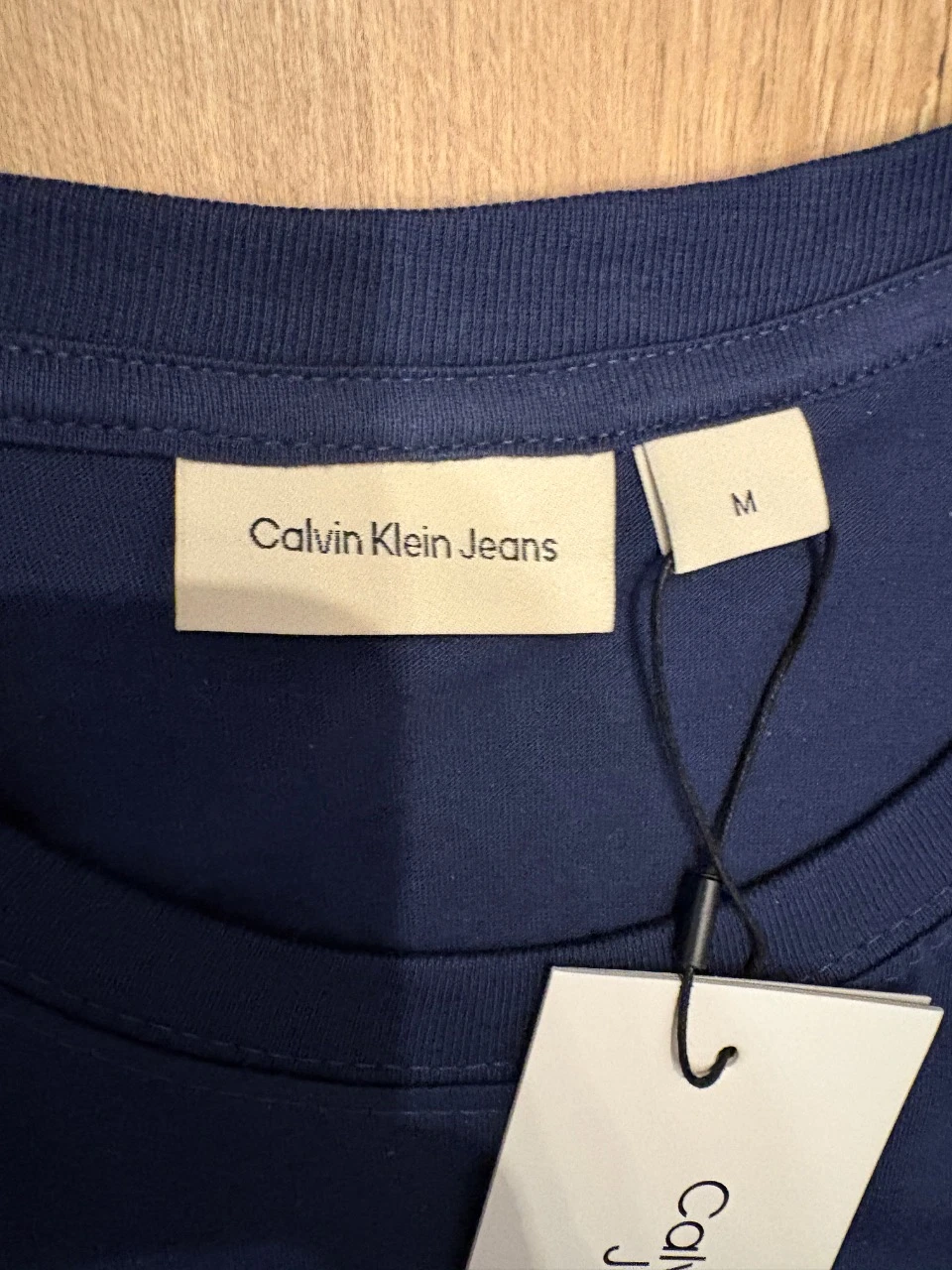 Calvin Klein Jeans navy blue t-shirt new – Size M – photo 3
